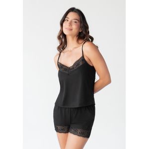 Pijama Mujer Negro Fi 106700