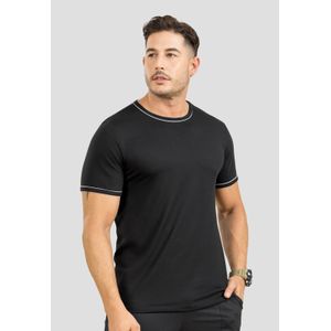 Camiseta Hombre Negro Mp 107015