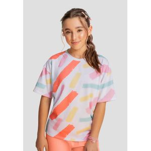 Camiseta Infantil Femenino Estampado Mp 106254