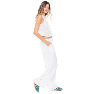 Pantalón Wide Leg Unicolor