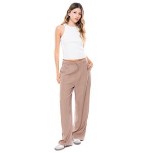 Pantalón Wide Leg Unicolor