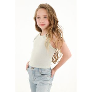 Camiseta tipo esqueleto verde para niña