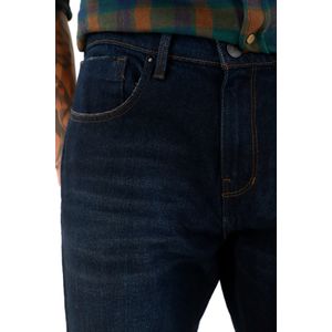 Jean Classic tiro medio azul para hombre