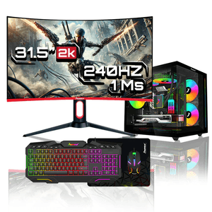 Computador Gamer Amd Ryzen 5 4655G Memoria Ram 16Gb Ssd 512Gb M.2 Board A520M-A Pro Fuente Janus 400W MONITOR 32" GAMER 240HZ