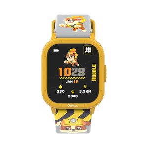 Smartwatch Reloj Inteligente Cubitt Jr + Paw Patrol 1.75 Pulg.  Rubble Yellow Hero