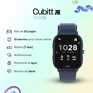 Smartwatch Reloj Inteligente Cubitt Teens 1.69 Pulg. Deepest Blue