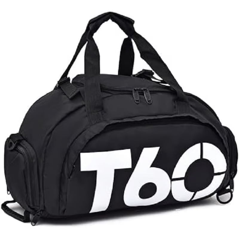 Maleta Impermeable Gimnasio Bolso Deportivo Viajes Unisex T60 Negro 52B1991995Negro