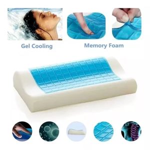 Almohada De Gel Ortopédica Memory Pillow Refrescante