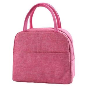 Lonchera Bolsa Termica Para Alimentos Impermeable Portable Dama