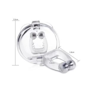 Antironquidos Para Dormir Silicona Clip Nasal Kit x4
