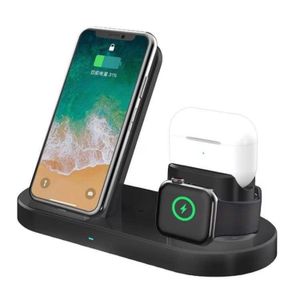 Cargador inalámbrico 3 en 1 para iPhone Apple Watch AirPods