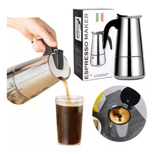 Cafetera Express En Acero Inoxidable 9 Tazas