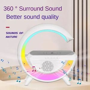 Cargador Inalambrico Parlante Bluetooth Mini Lampara Usb Radio