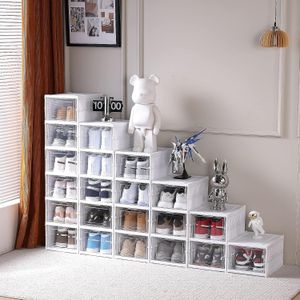 Organizador De Zapatos Plegable x6 Cubiculos Plastico