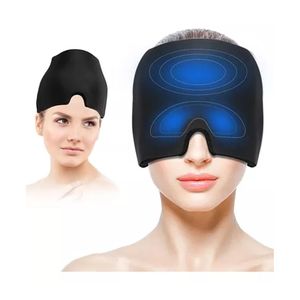 Gorro Para Migraña Alivio Dolor De Cabeza Compresa De Gel Frío