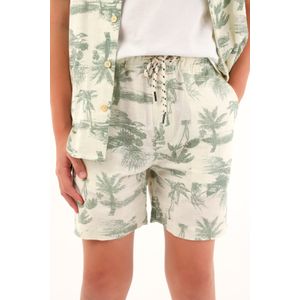 Bermuda con estampado de palmeras para niño