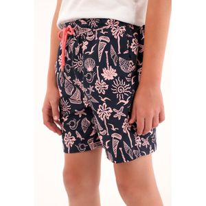 Pantaloneta de baño con estampado playero para niño