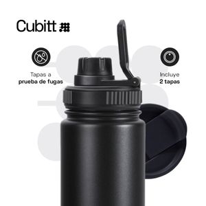 Termo deportivo Cubitt Hydro Bottle Black