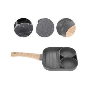 Sarten Antiadherente 3 Divisiones Huevos Arepas Carnes