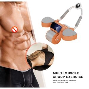 Rueda Abdominal 2 En 1 Con Rodillo De Ejercicio De Apoyo