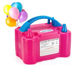 Inflador De Globos Electrico Doble Boquilla Decoracion