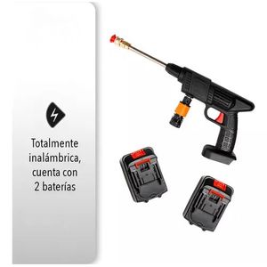 Kit Hidrolavadora Inalámbrica Portátil Recargable Y Maletin