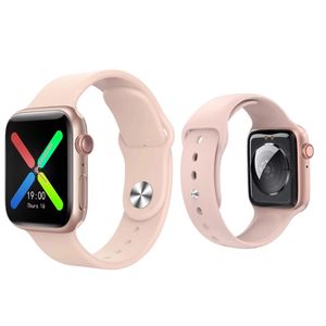 Reloj Smartwatch T500 Con Correa En Silicona Resistente Rosa