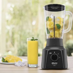 Licuadora Imusa PowerMix 2 Velocidades Negra
