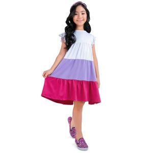 Vestido Infantil Blanco Mp 34668