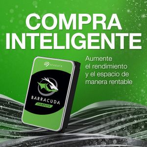 Seagate 4TB BarraCuda SATA Disco Duro Interno Mecánico