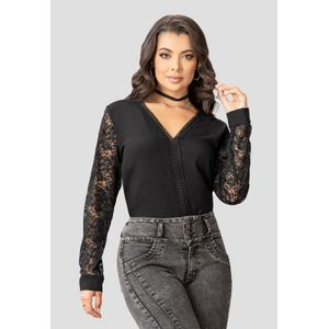 Blusa Mujer Negro Mp 106988
