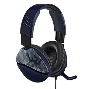 Audífonos de Diadema TURTLE BEACH Alámbricos Over Ear Recon 70P Gaming Multiplataforma Camo Azul