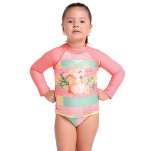 Camiseta Manga Larga Sunshine Bunny Blossom Bebé Femenina