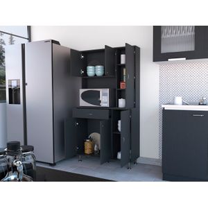 Mueble Alacena Della 90 RTA Wengue ZF