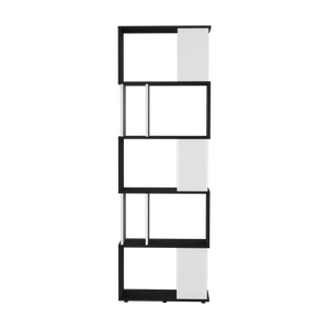 Biblioteca Noah Shelving 180X60 RTA Wengue Blanco