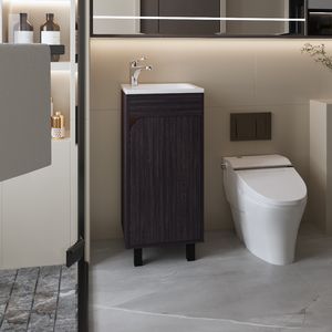 Mueble de Baño a piso Bethel 40 86x39,6x34,5 RTA Wengue ZF