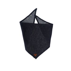 Pañoleta azul denim para perro