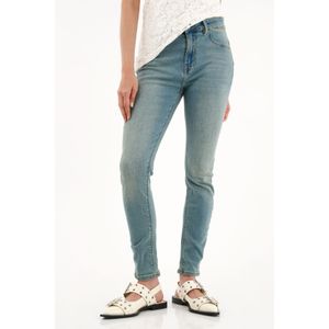 Jean Super Slim azul para mujer