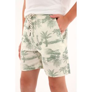 Bermuda con estampado de palmeras para niño