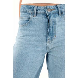 Jean Wide Leg de bota asimétrica para mujer