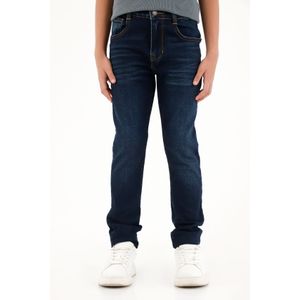 Jean Slim azul de tono oscuro para niño