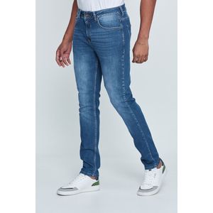 Jean Slim Para Hombre Color Azul Industry
