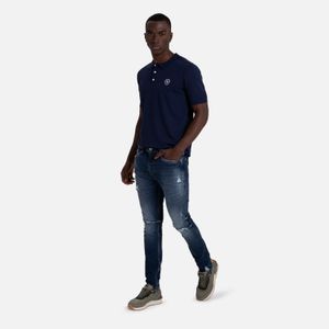 Jean Skinny Color Azul Oscuro Para Hombre