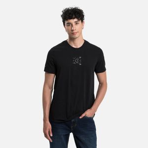 Camiseta Premium Manga Corta Color Negro Para Hombre