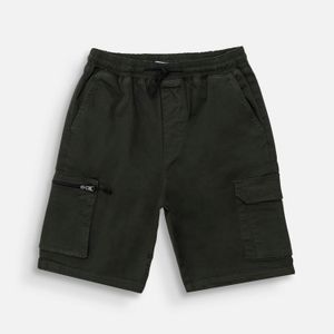 Bermuda Cargo Color Verde Militar Para Hombre