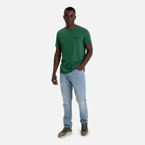 Camiseta Estampado Localizado Color Verde Para Hombre