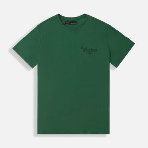 Camiseta Estampado Localizado Color Verde Para Hombre