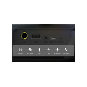 Parlante Boom Pop con luces RGB
