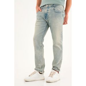 Jean Recto tono azul claro para hombre