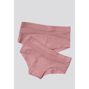 Cachetero Paq X2 Infantil Palo De Rosa Oscuro FI 7680